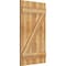 Ekena Millwork Joined Board-n-Batten Shutters w/Z-Bar, Rough Sawn Western Red Cedar, 21 1/2W x 37H, PR RBJ06Z21X037RWR - alternate 3